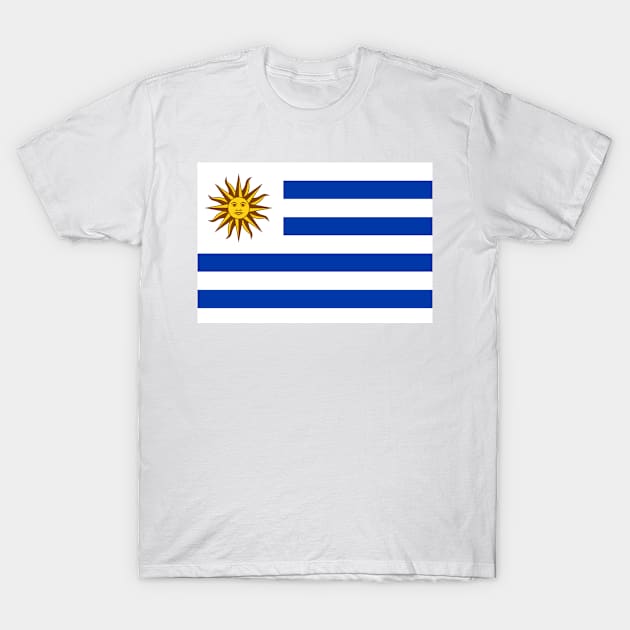 Uruguay flag T-Shirt by MAGICLAMB